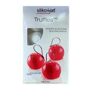 MOLDE SILICONA 8 FORMAS TRUFFLES 6.2X5.2 CM. SILIK