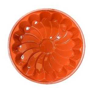 MOLDE SILICONA CILINDRICO DAISY 22X11 CM SILIKOMAR