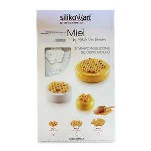 MOLDE SILIKONA PANAL DE ABEJA-MIEL. 8