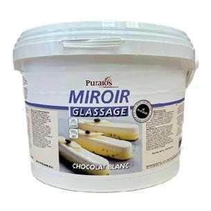 MIROIR GLASSAGE CHOCOLATE BLANCO CP/5 KGS.