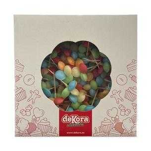 GLOBOS DE OBLEA 80 MM CJ/50 U. DEKORA 126006.