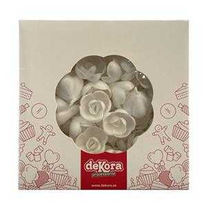 FLOR OBLEA BLANCA PEQUEÑA 72 U. DEKORA 126007
