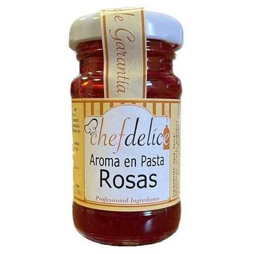 ROSAS AROMA PASTA EMULSION 50 G. CHEFDELICE 2525