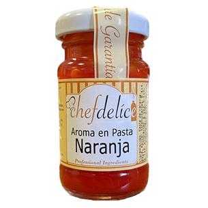 NARANJA AROMA PASTA EMULSION 50 G. CHEFDELICE 250