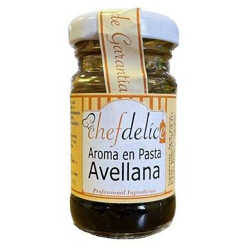 AVELLANA AROMA PASTA EMULSION 50 GR. CHEFDELICE 25