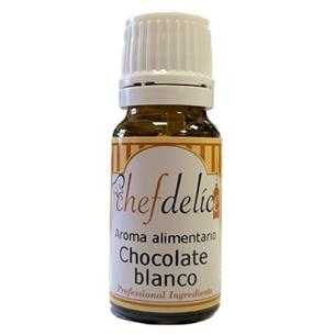 CHOCOLATE BLANCO AROMA 10 ML. CHEFDELICE 1036