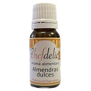 ALMENDRAS DULCES AROMA 10 ML. CHEFDELICE 1005