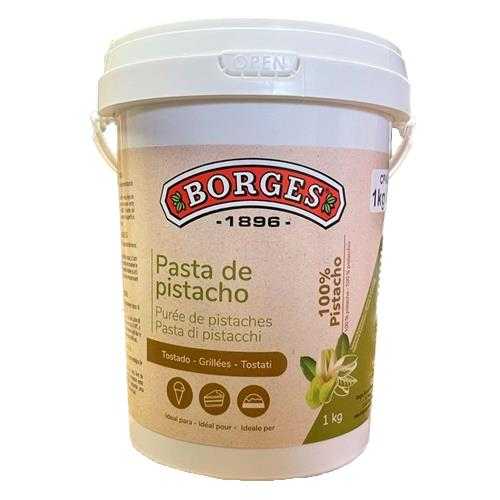 BORGES PISTACHO TOSTADO PASTA CP/1 KG.