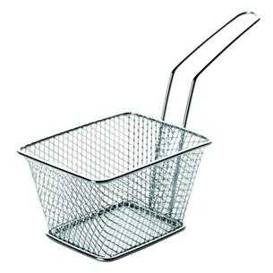 MINI CESTA RECTANGULAR INOX. MALLARD FERRIERE 1744