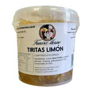 LIMON PIEL TIRITAS CONFITADA CP/1 KG. 20695