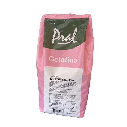 PRAL GELATINA PIÑA  B/1 KG.
