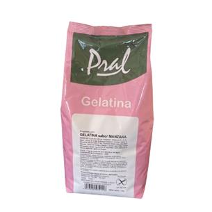 PRAL GELATINA MANZANA  B/1 KG.