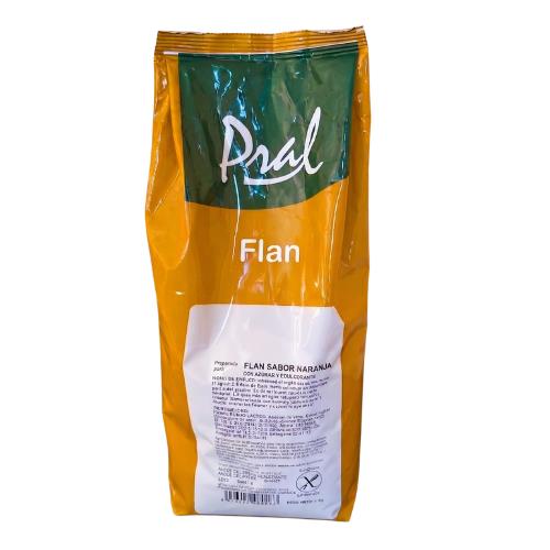 PRAL FLAN NARANJA  B/1 KG.