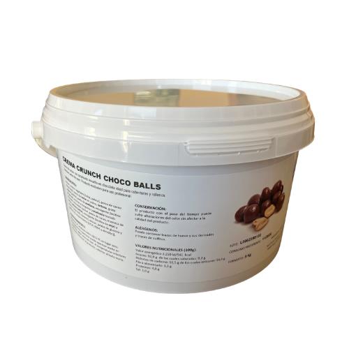 DELITE CRUNCH CHOCO BALLS  CP/3 KGS.