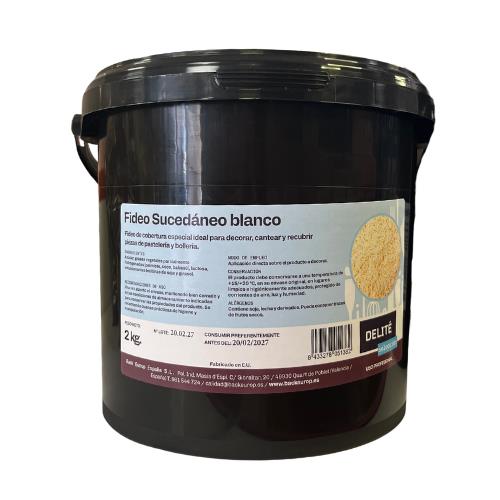 DELITÉ FIDEO BLANCO SUCEDANEO  CP/2 KGS.