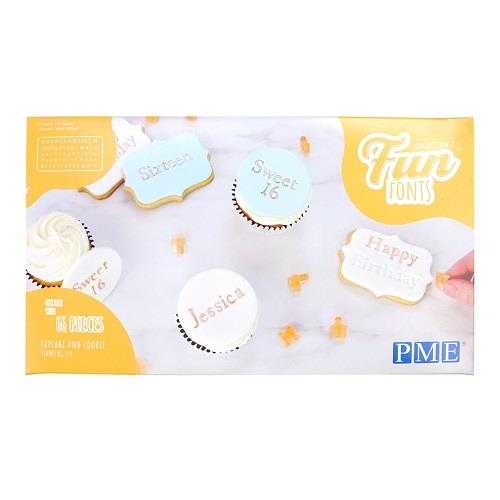 Letras Cupcakes y Galletas Colección 2. FF57