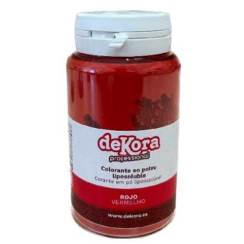 COLOR POLVO LIPOSOLUBLE ROJO DEKORA 418038