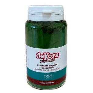 COLOR POLVO LIPOSOLUBLE VERDE DEKORA 418040