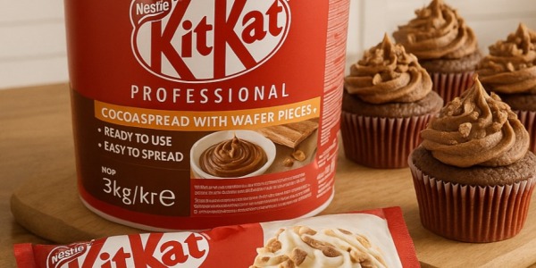 ¡Doble tentación KitKat en Panpatos! Dale a tus postres un toque crujiente y delicioso
