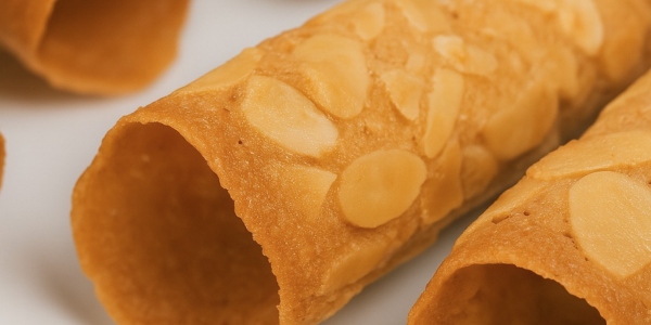 El toque crujiente perfecto: láminas de almendra Borges