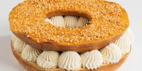 Roscón de nata con crema vegetal Ambiante: un clásico con un toque profesional