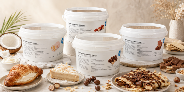 Cremas Crunch Back Europ: el toque cremoso y crujiente para tus postres
