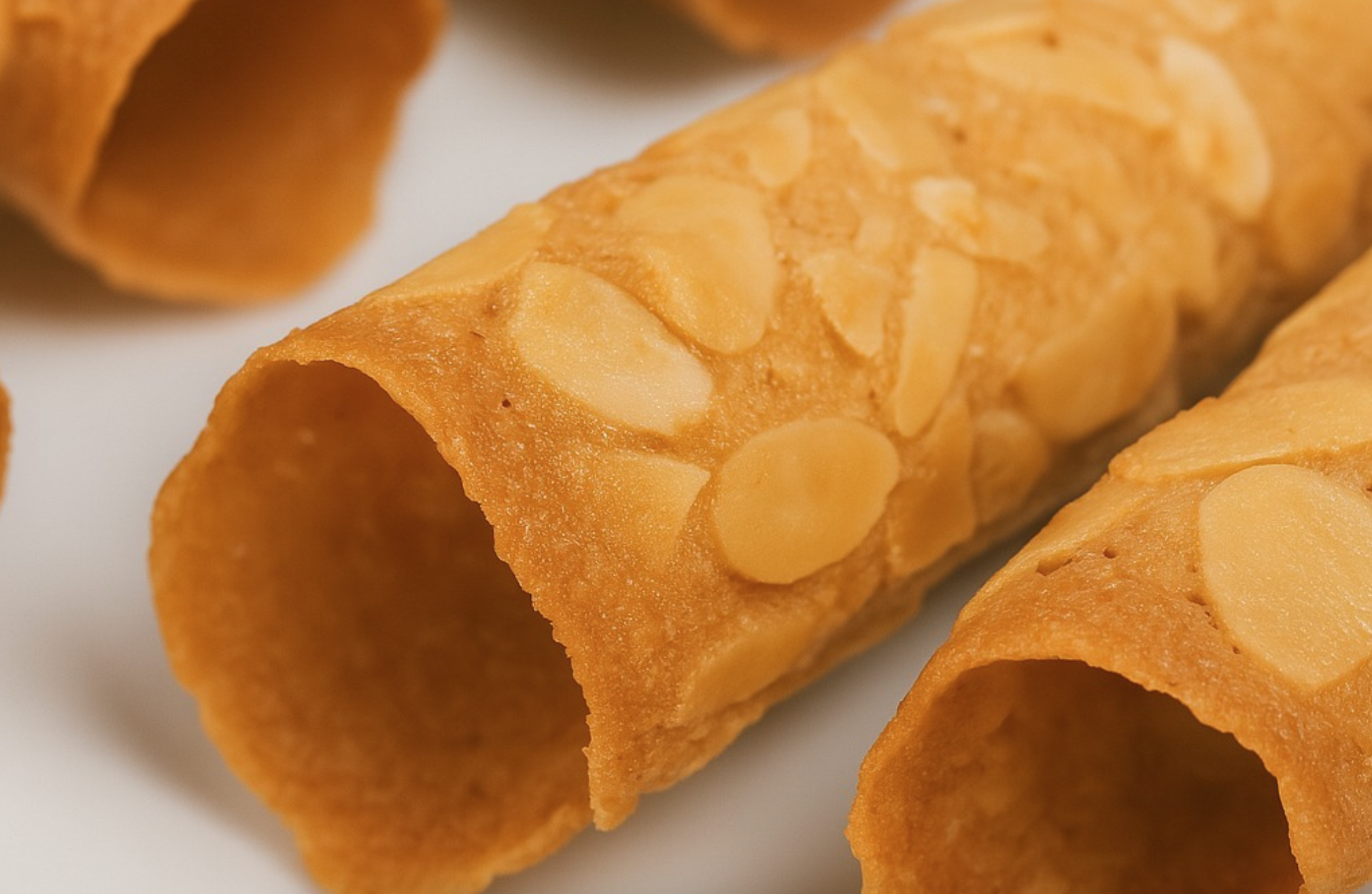 El toque crujiente perfecto: láminas de almendra Borges