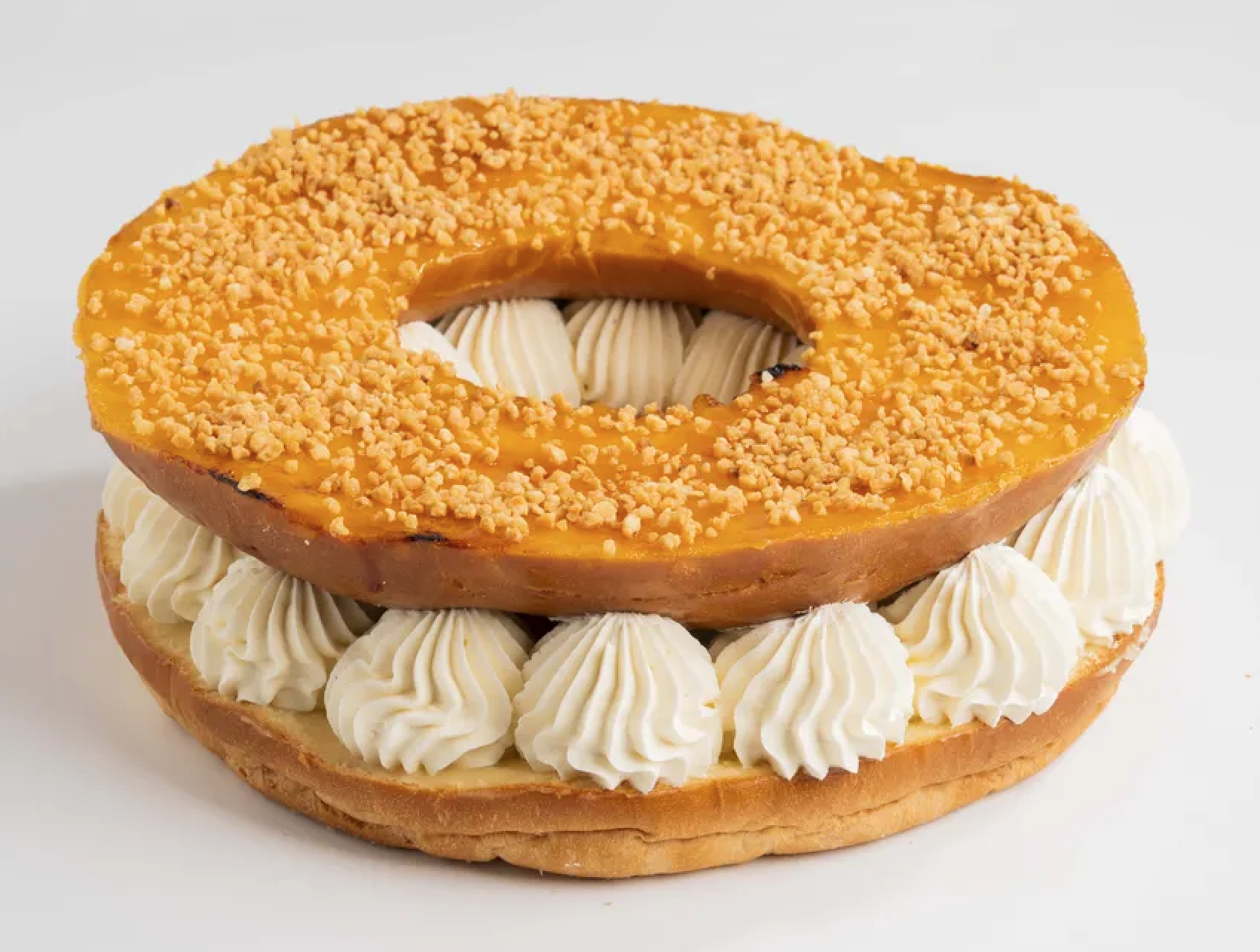 Roscón de nata con crema vegetal Ambiante: un clásico con un toque profesional