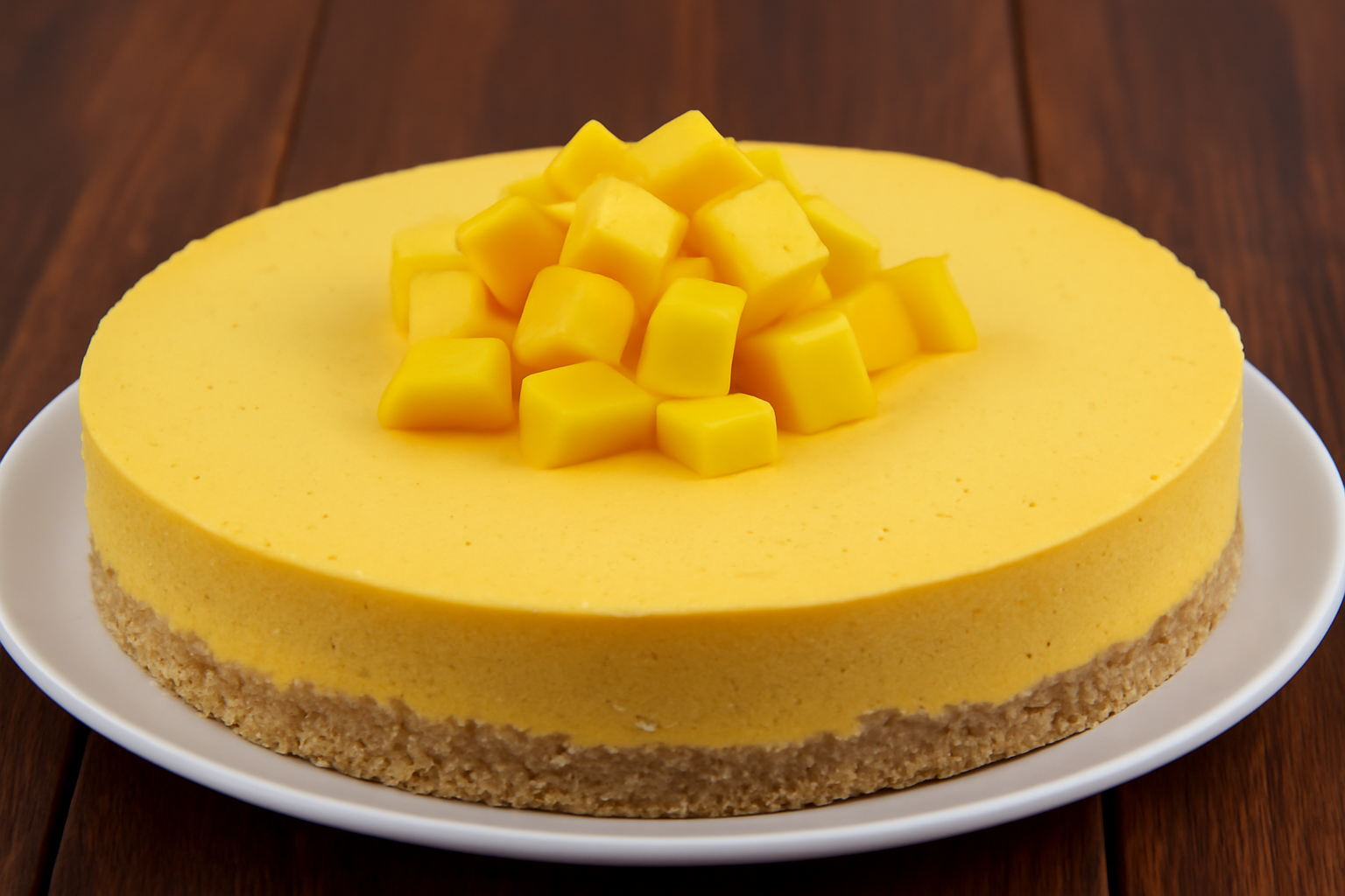 Tarta de mousse de mango Pral: un postre tropical fácil, fresco y lleno de sabor