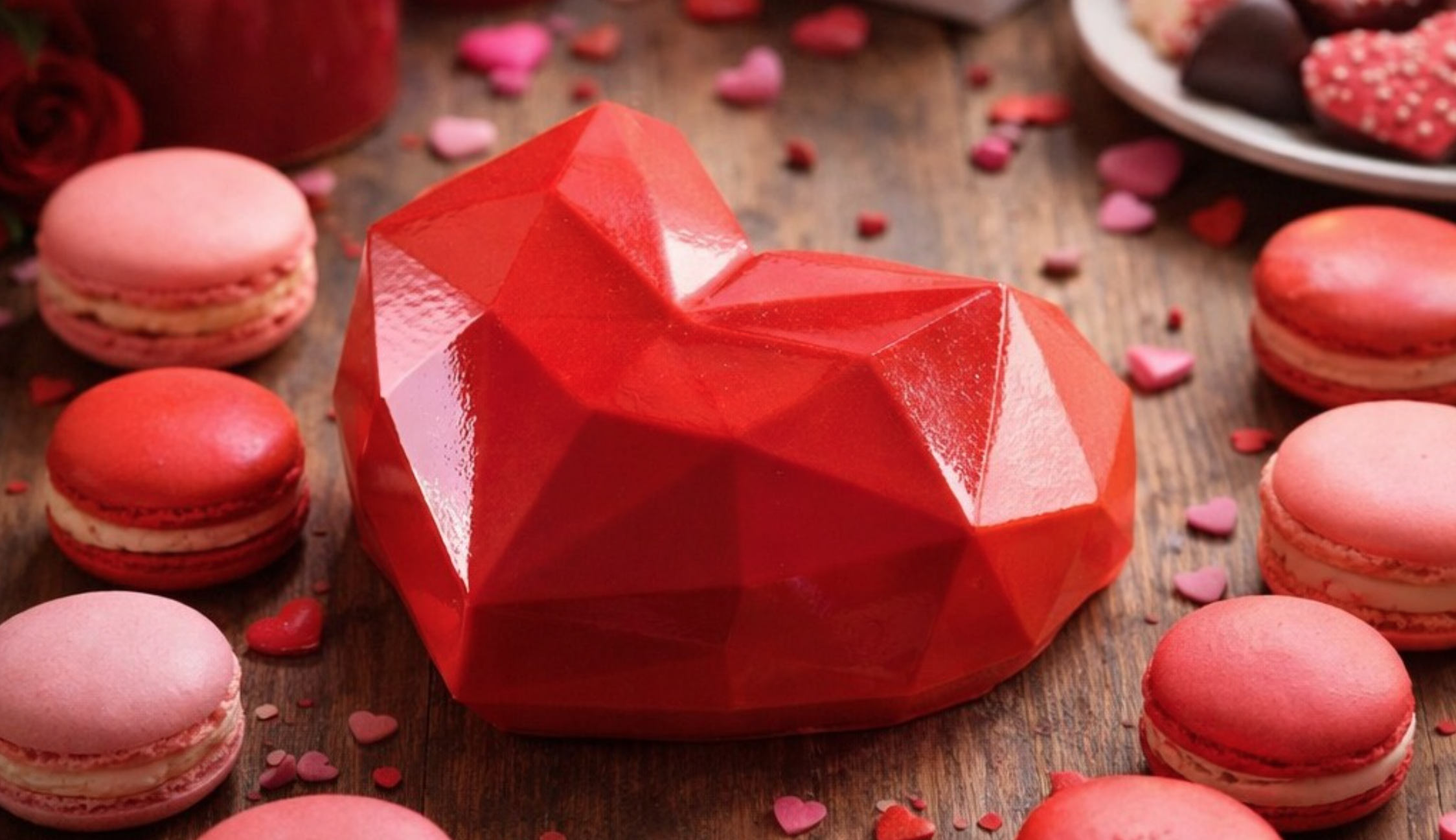 Moldes de silicona para San Valentín: crea postres que enamoran