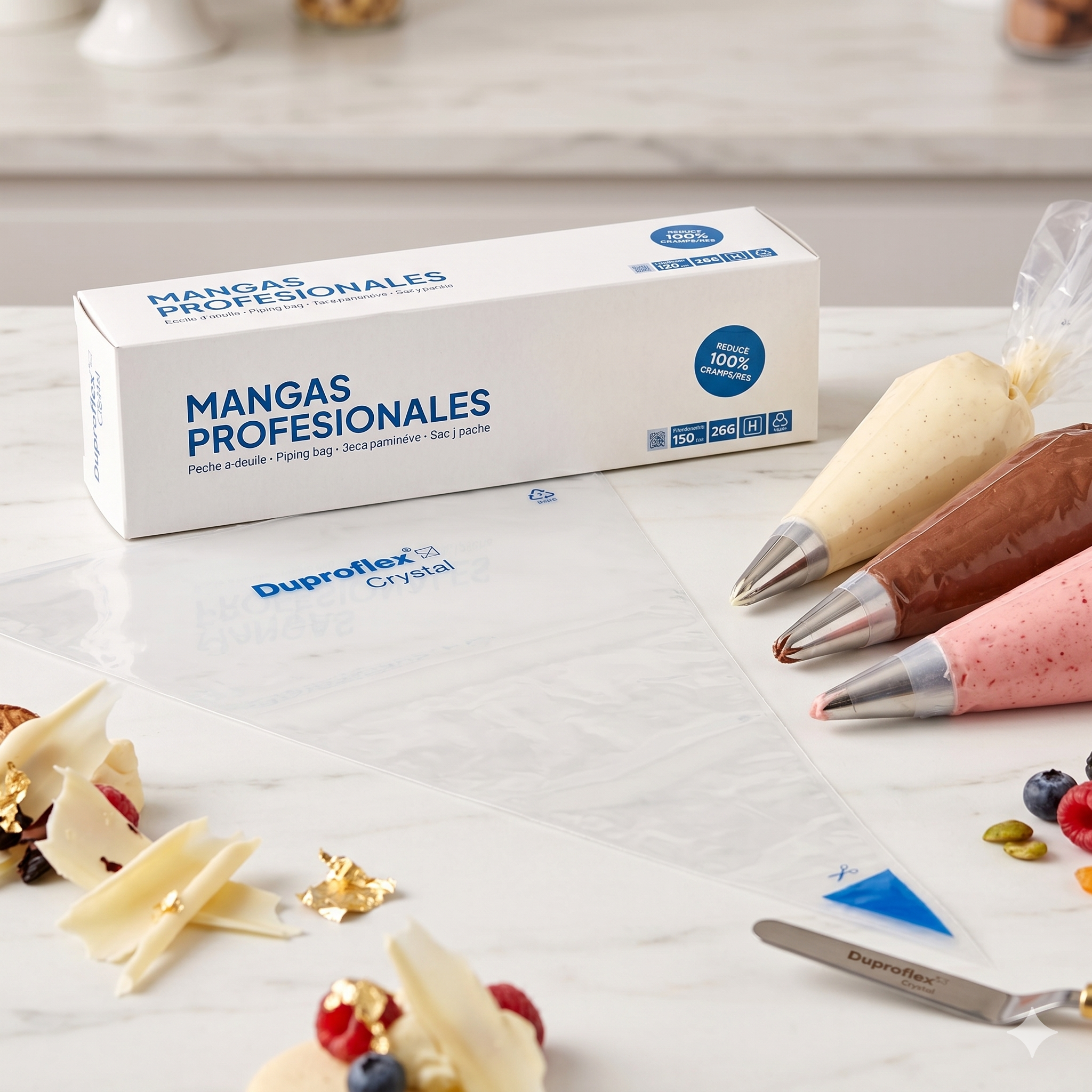 Nuevas mangas pasteleras desechables: resistencia, higiene y comodidad para el obrador